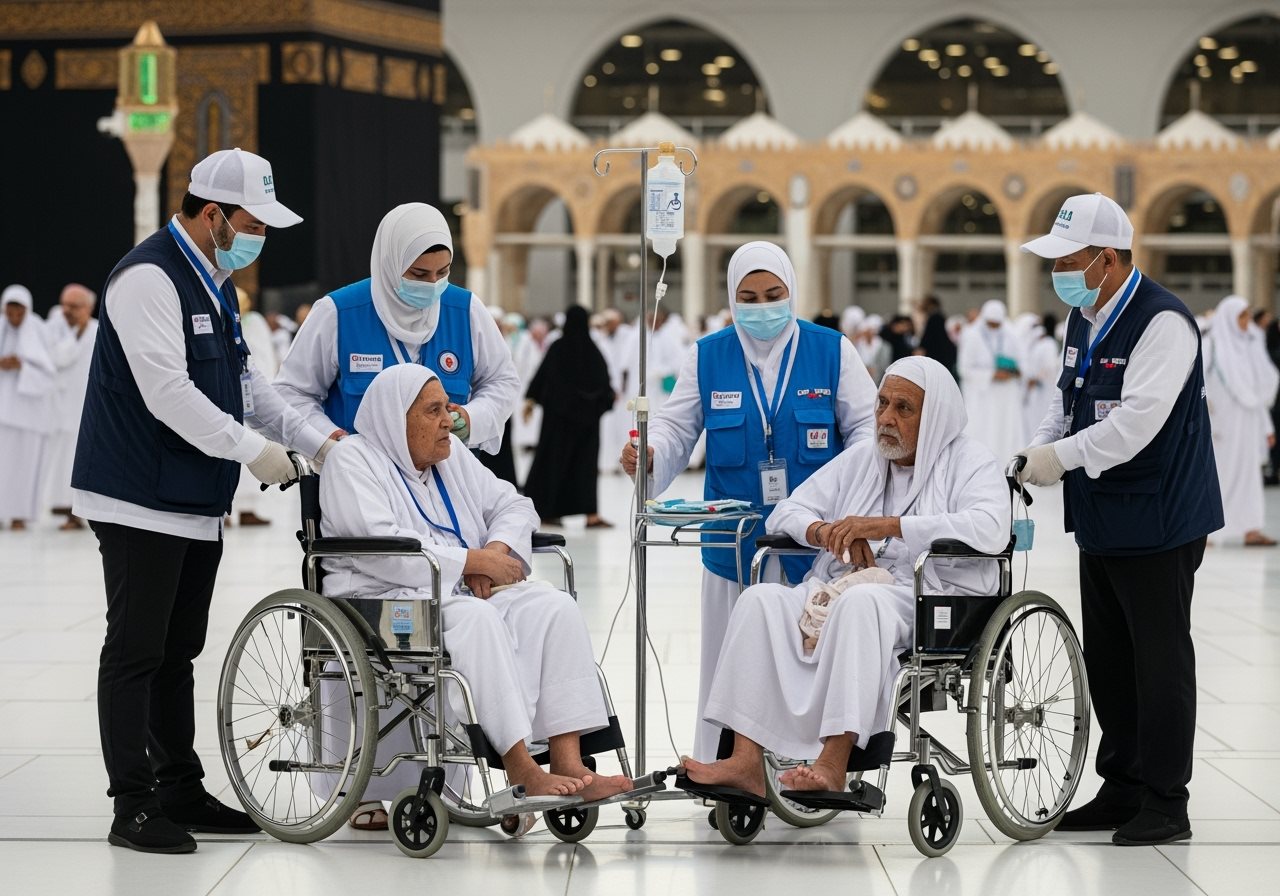 Facilités pour personnes âgées Omra