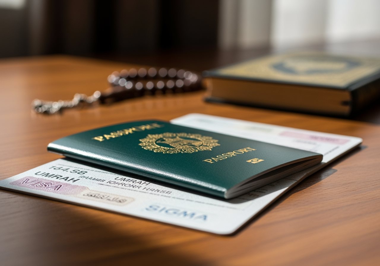 Different types of Umrah visa documents