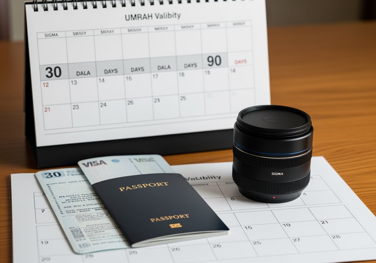 Durée et validité du visa Omra